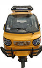 12V Covered 65kM/H Gas Powered Tricycles For Adults