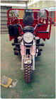 1500kgs Loading RED 200CC Cargo Tricycle With Oil Brake