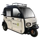 Enclosed  1000w 40km/H Electric Passenger Tricycle
