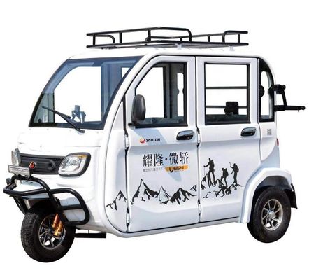 Three Wheeler 60V 0.38t Solar Powered Electric Vehicle