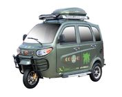 2018 China new  enclosed cabin tricycle three wheeled passenger tricycle petrol type