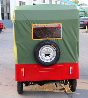 Semi Enclosed Gas 80km/H 150cc Motorized Passenger Tricycle