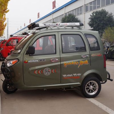 Gasoline Enclosed 250cc Motorized Passenger Tricycle