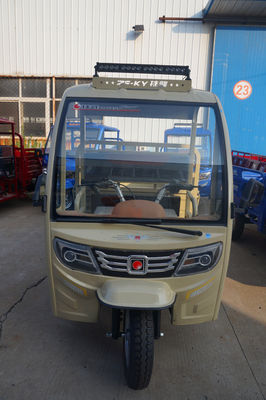 Semi Closed Heavy Loading 1.0m*1.5m Gasoline Tricycle