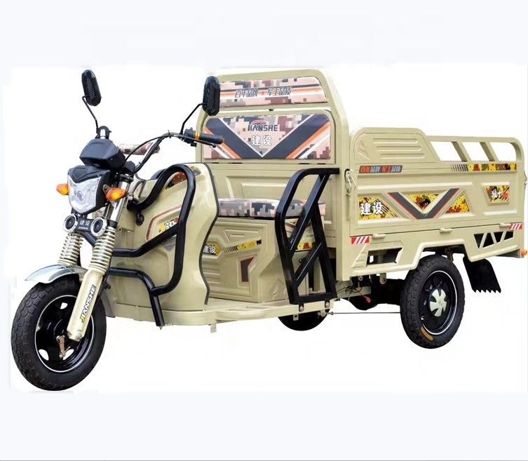 Passenger 50km/H 60v Electric Tricycle For Adults