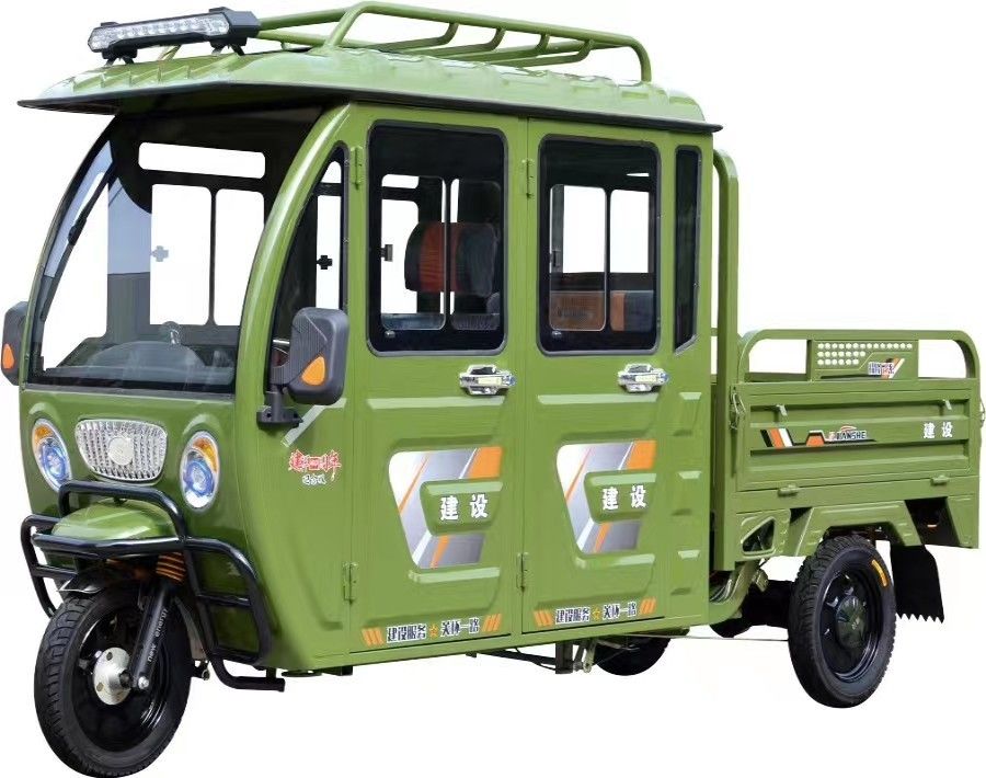 Closed Cabin 330kg 800 Watt Cargo Electric Tricycle