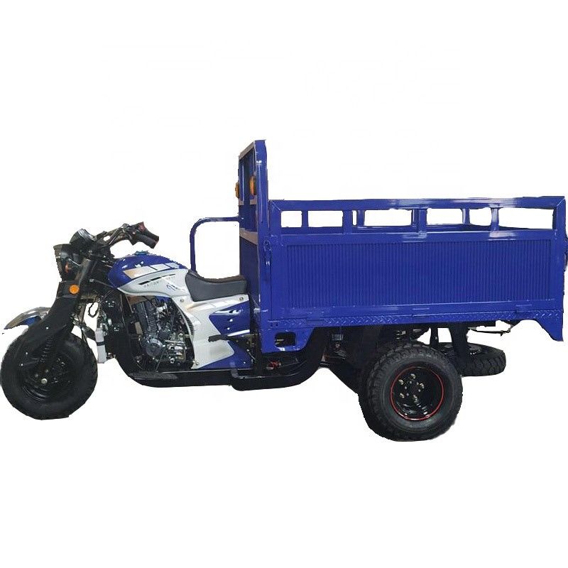 Gasoline Motorized Adult 3400mm*1300mm Petrol Tricycle
