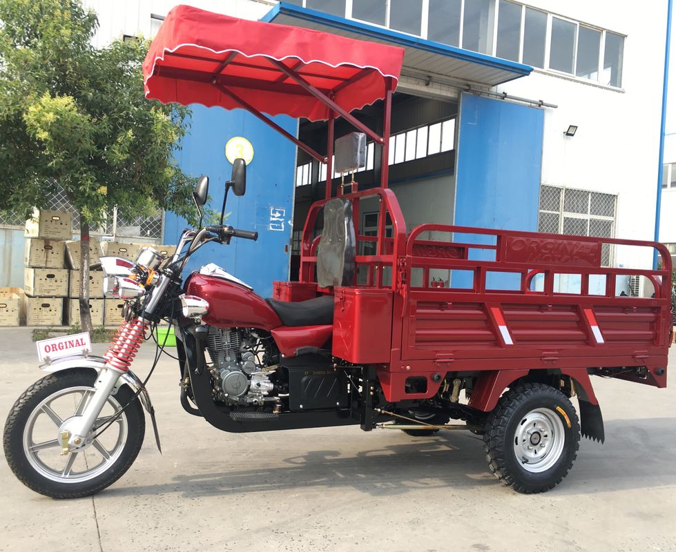 Rickshaw 1.8m*1.2m 175cc 3 Wheel Petrol Tricycle