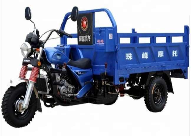 4 Stroke Gas Motorized 3 Wheel Cargo Motorcycle