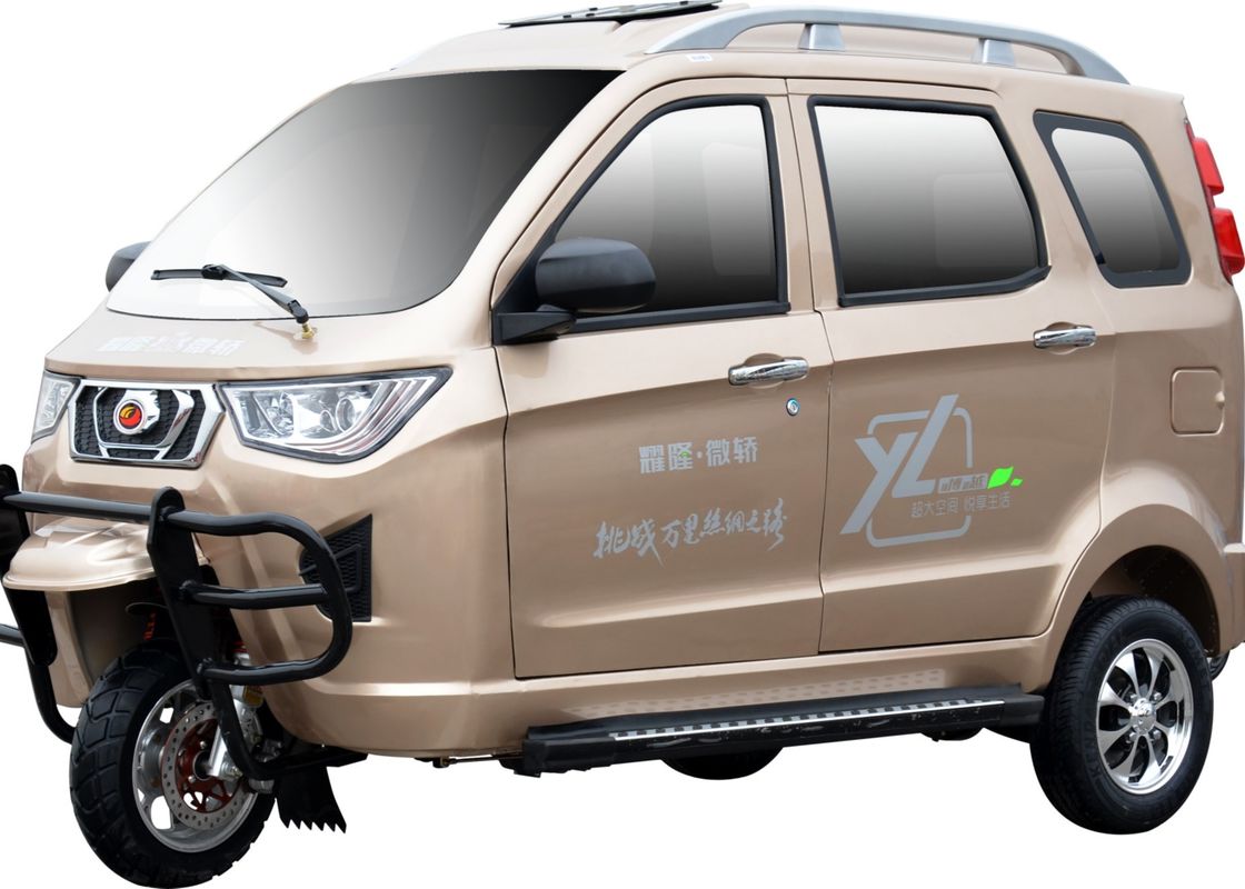 3c High Speed Body Closed Gasoline Electric Tricycle